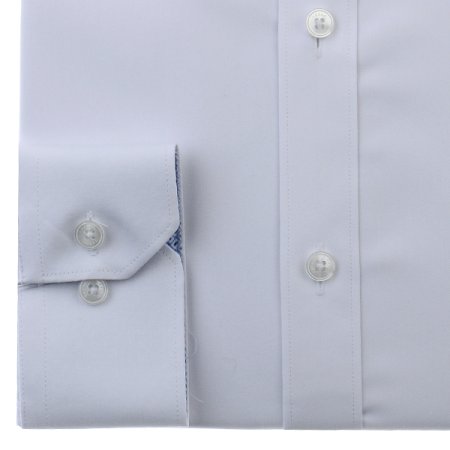 구김이적은 스트레치솔리드 일반핏긴소매