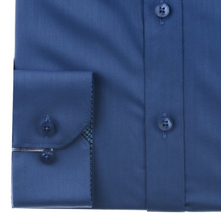 구김이적은 스트레치솔리드 일반핏긴소매