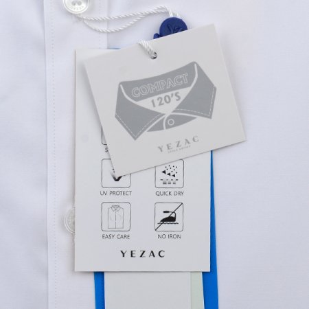 와이드카라 스트레치솔리드 슬림핏긴소매