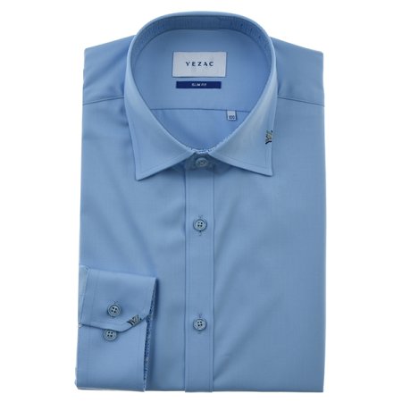 YZ자수 포인트 스트레치 슬림핏긴소매