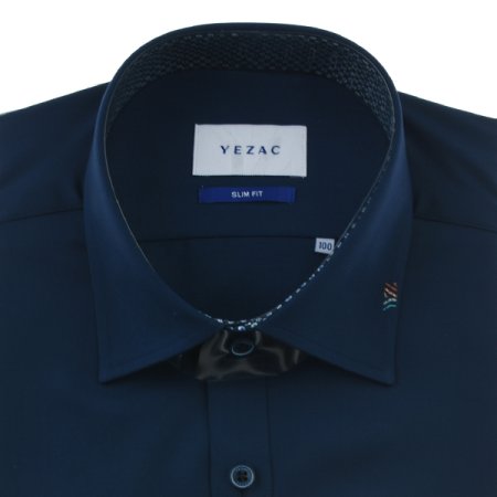 YZ자수 포인트 스트레치 슬림핏긴소매