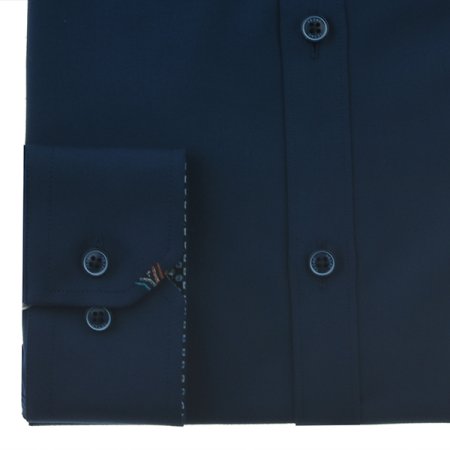 YZ자수 포인트 스트레치 슬림핏긴소매