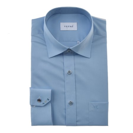 구김적은 자수포인트 스판 일반핏긴소매