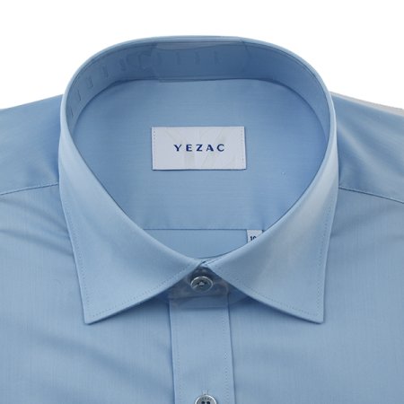 구김적은 자수포인트 스판 일반핏긴소매