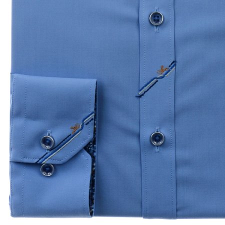 자수포인트 친환경뱀부스판 슬림긴소매