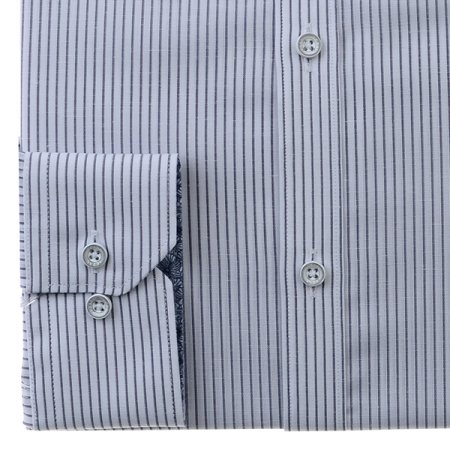 린넨모달혼방 스트라이프 슬림핏긴소매