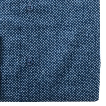 린넨믹스 스트레치 프린트 슬림핏긴소매