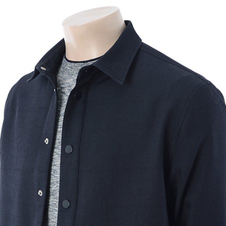 트윌솔리드 아우터형 셔츠