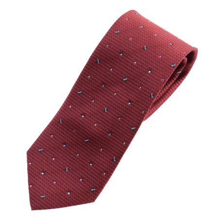 불규칙한 배열 올오버 크리스탈 넥타이