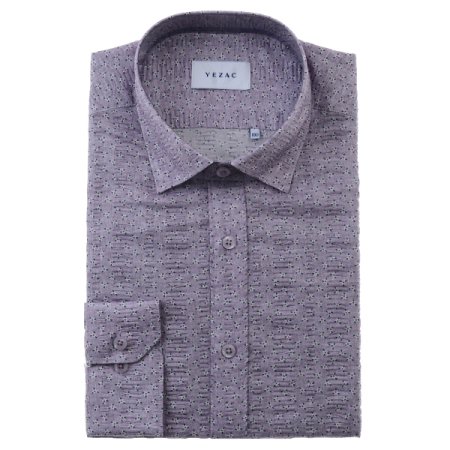 청량감 있는 리플서커 일반핏 긴소매