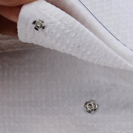 청량감있는 폴리시어서커 일반핏 긴소매