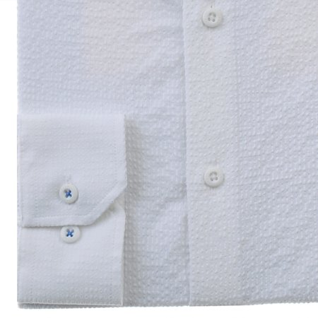 청량감있는 폴리시어서커 일반핏 긴소매