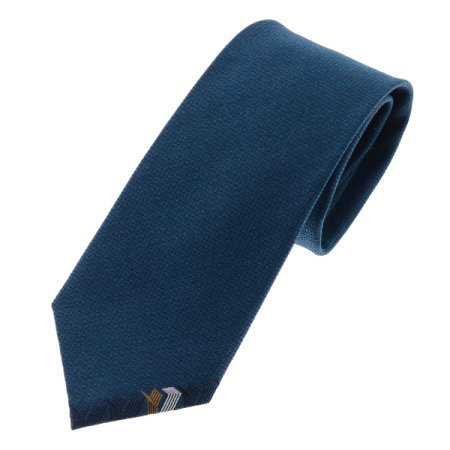 하단 YZ로고 원포인트 솔리드 넥타이