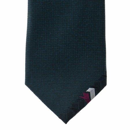 하단 YZ로고 원포인트 솔리드 넥타이