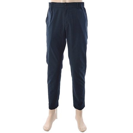 네이비 잔체크 시어서커 팬츠