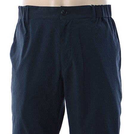 네이비 잔체크 시어서커 팬츠