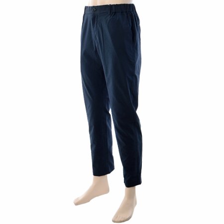 네이비 잔체크 시어서커 팬츠