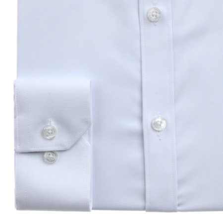 폴리 스판 솔리드 슬림핏 긴소매