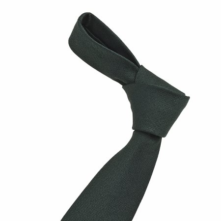 로고 핀 추가 솔리드 넥타이