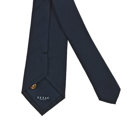 로고 핀 추가 솔리드 넥타이
