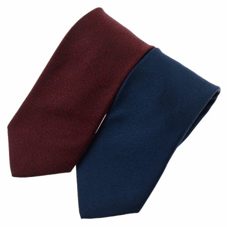 레드그린 솔리드 실크 넥타이