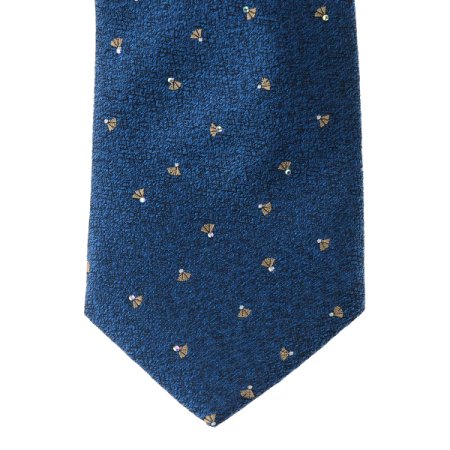 크리스탈 포인트 올오버 실크넥타이