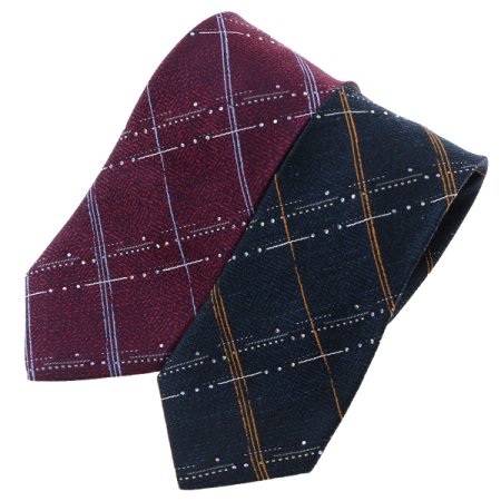 올오버 크리스탈 실크 넥타이