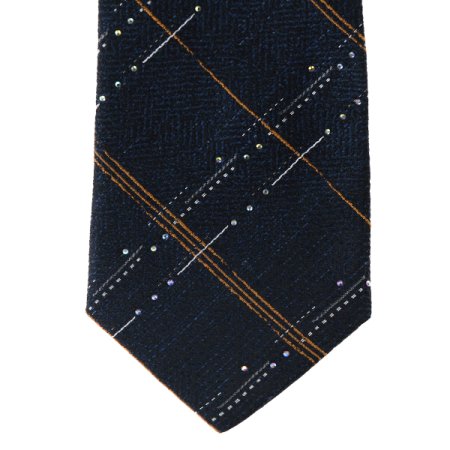 올오버 크리스탈 실크 넥타이