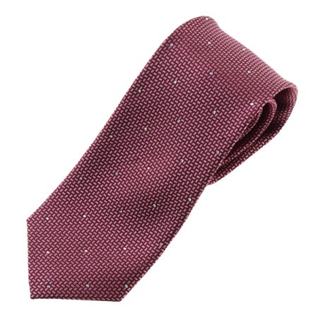 핑크 크리스탈 올오버 실크 넥타이