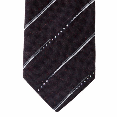 크리스탈 올오버 실크 넥타이