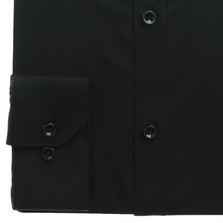 스트레치 솔리드 슬림 긴소매