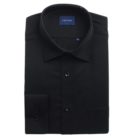 스트레치 솔리드 일반핏 긴소매