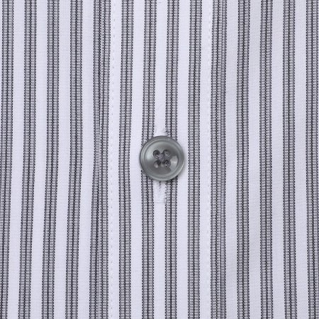 면혼방 스판 스트라이프 일반핏 긴소매