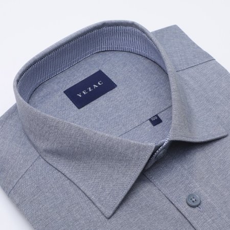 면혼방 카치온 스판솔리드 일반핏긴소매