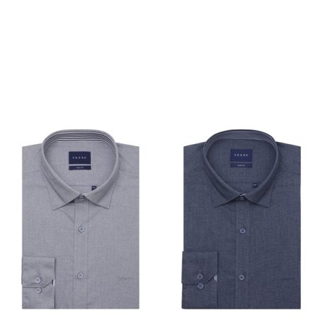 면혼방 스판 카치온솔리드 슬림 긴소매