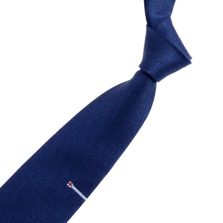 사각 모티브 원포인트 크리스탈 넥타이