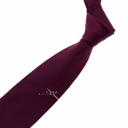 3도변형 바모티브 사선크리스탈 넥타이