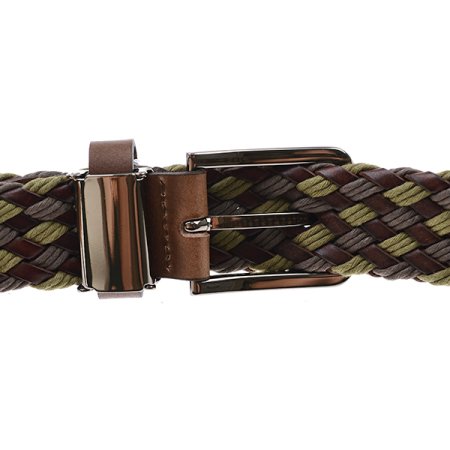 천연 가죽 위빙 캐주얼 비조 벨트