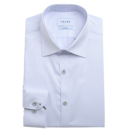 커프스자수 뱀부스판솔리드 슬림 긴소매