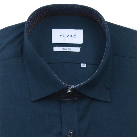 자수포인트 뱀부스판솔리드 슬림 긴소매