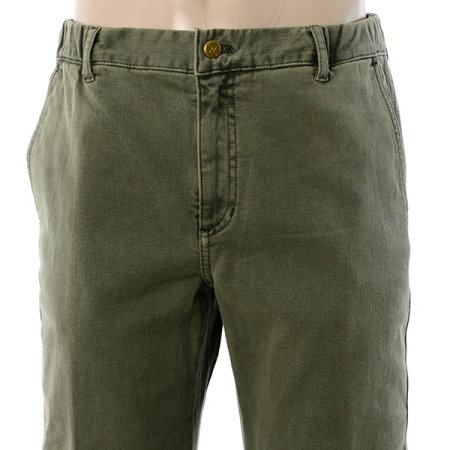 피치다잉 스트레치 밴딩 기모 면팬츠