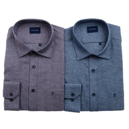 기모 잔체크 일반핏 긴소매