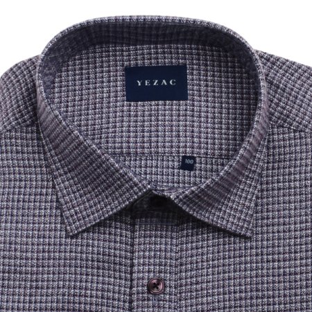 기모 잔체크 일반핏 긴소매