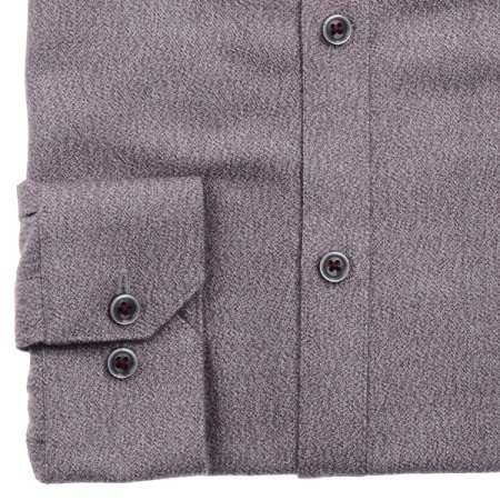 마이크로 패턴 기모 솔리드 슬림긴소매