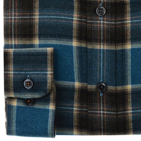 깡끌리니면100기모 빅체크 슬림긴소매