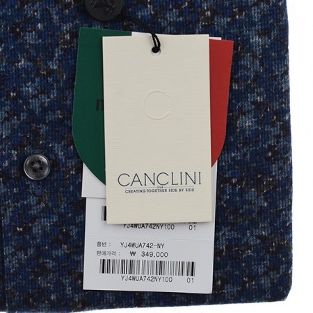 깡끌리니코튼100기모프린트 슬림긴소매