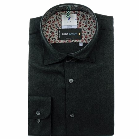 이태리수입울100 기모솔리드슬림긴소매