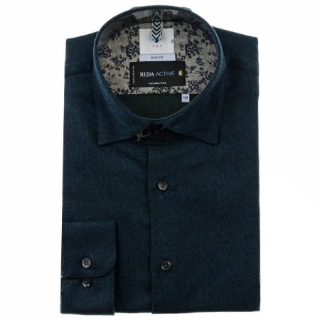 이태리수입울100 기모솔리드슬림긴소매