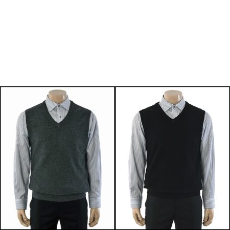 캐시혼방 잔잔한 조직 V넥 베스트