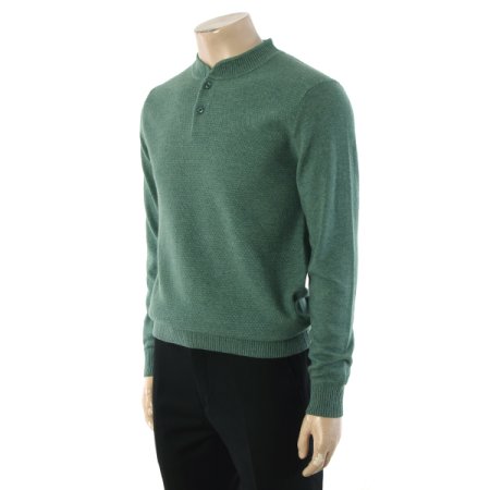 캐시혼방 변형 하이넥 니트 긴소매